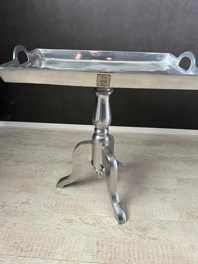 Rivièra Maison Bijzettafel Zilverkleurig, Ophalen of Verzenden