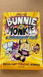 Jamie Smart - Bunnie vs Monkie en de supersonische maki!, Ophalen of Verzenden, Zo goed als nieuw, Jamie Smart