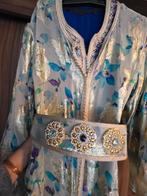 Dames tekschieta met riem, Overige typen, Blauw, Maat 42/44 (L), Nieuw