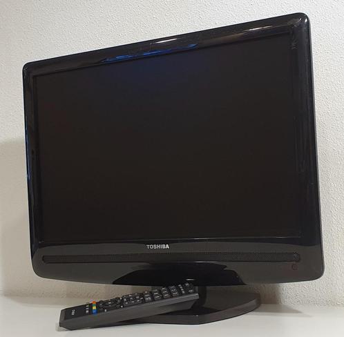 Toshiba LCD TV 19'' - HD Ready, HDMI, USB, Audio, Tv en Foto, Vintage Televisies, Gebruikt, 40 tot 60 cm, Toshiba, Ophalen of Verzenden