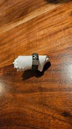 Buddha to Buddha Ring Ben Small Zwart Rhodium Zilver, Ophalen of Verzenden, Zo goed als nieuw, Minder dan 2 meter, Overige kabels