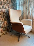 ACTIE! Label Vandenberg Fauteuil - Stijlvol en Comfortabel, Huis en Inrichting, Fauteuils, Info@label.nl, Minder dan 75 cm, Leer