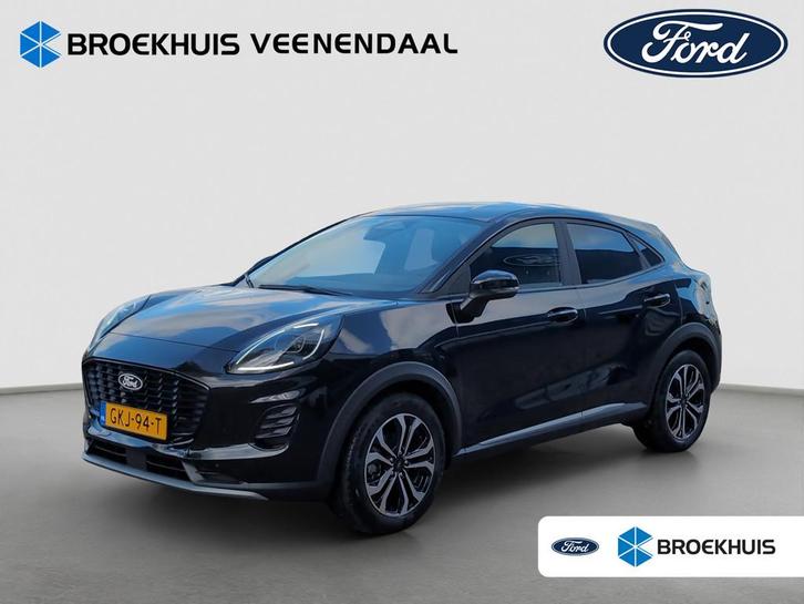 Ford Puma 1.0 Hybrid Titanium | Nieuw Model | Trekhaak | Cam, Auto's, Ford, Bedrijf, Te koop, Puma, ABS, Achteruitrijcamera, Airbags