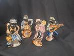 Vintage Jazz Band Drioli Bottles Made in Italy Rare set of 4, Ophalen of Verzenden, Gebruikt, Mens