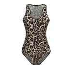 Luipaard badpak zwempak monokini dames vrouwen panter, Kleding | Dames, Verzenden, Nieuw, Bruin, Badpak