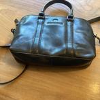 Klein zwart leren tasje, Ophalen of Verzenden, Gebruikt, Zwart, Schoudertasje