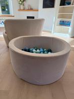 Moje ballenbak XL soft velvet beige, Ophalen, Zo goed als nieuw