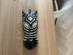 Houten zebra hoofd, Antiek en Kunst, Ophalen