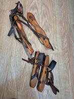 Vintage oude houten schaatsen en schaatsjes, Ophalen of Verzenden