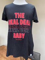 NIK&NIK shirt zwart / rood zeer netjes maat 164 ZD, Gebruikt, Meisje, Nik&Nik, Ophalen of Verzenden