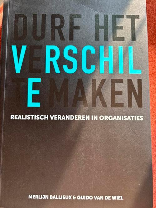 Guido Van de Wiel - Durf het verschil te maken, Boeken, Wetenschap, Nieuw, Sociale wetenschap, Ophalen of Verzenden