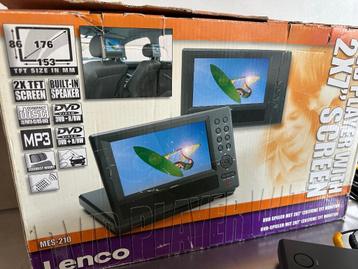 DVD player met 2x7" screens  - Lenco - in uitstekende staat beschikbaar voor biedingen