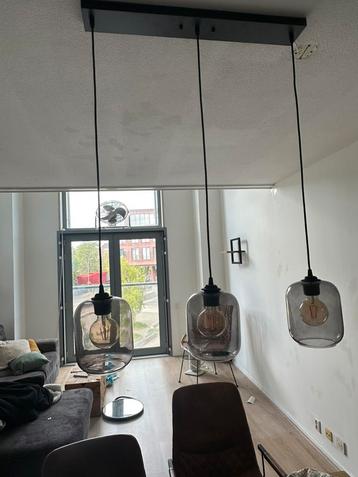 Hanglamp glazen bollen