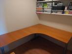 Ikea Hoekburau Galant, met verlenging, Huis en Inrichting, Bureaus, Ophalen, In hoogte verstelbaar, Gebruikt, Bureau