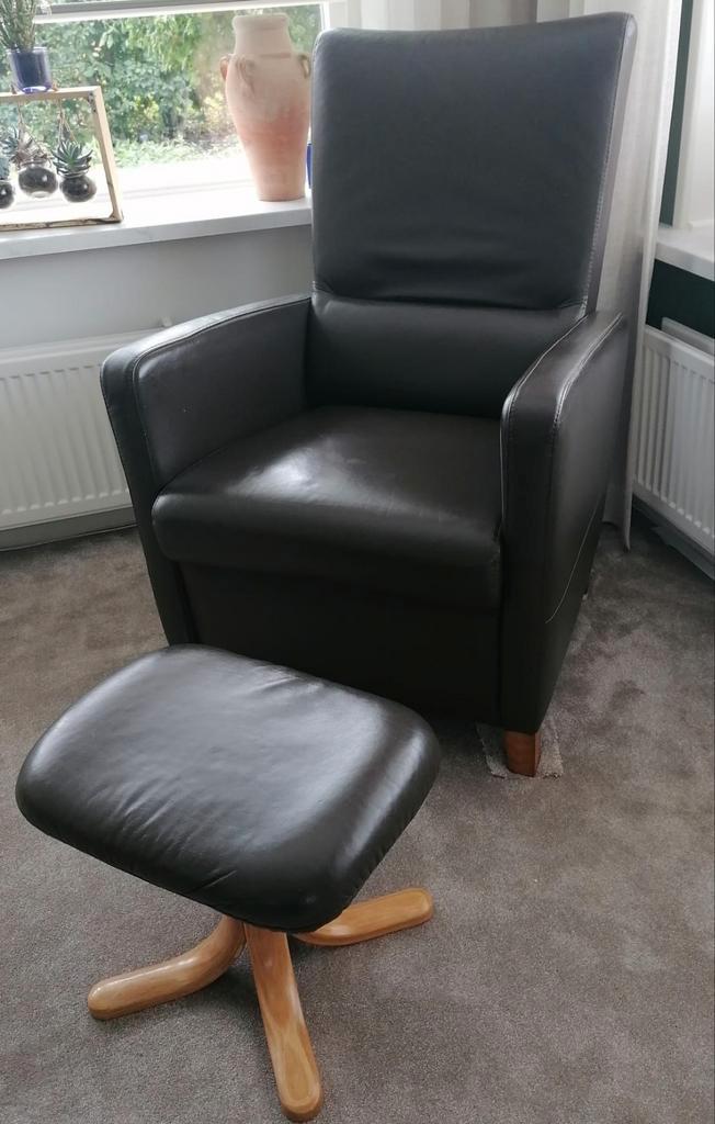 Bankstel, Huis en Inrichting, Fauteuils, Gebruikt, Ophalen