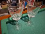 Set van 2 Kristallen Glazeni, Ophalen of Verzenden, Zo goed als nieuw, Waterglas