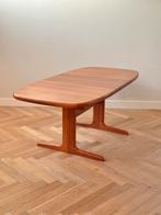 Vintage eetkamertafel Skovby Deens design hout jaren 50/60, Huis en Inrichting, Ophalen, Gebruikt, Teakhout, 200 cm of meer