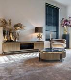 Richmond Tv-dressoir Ironville, kast brass, salontafel serie, Ophalen, Metaal, Nieuw, 200 cm of meer