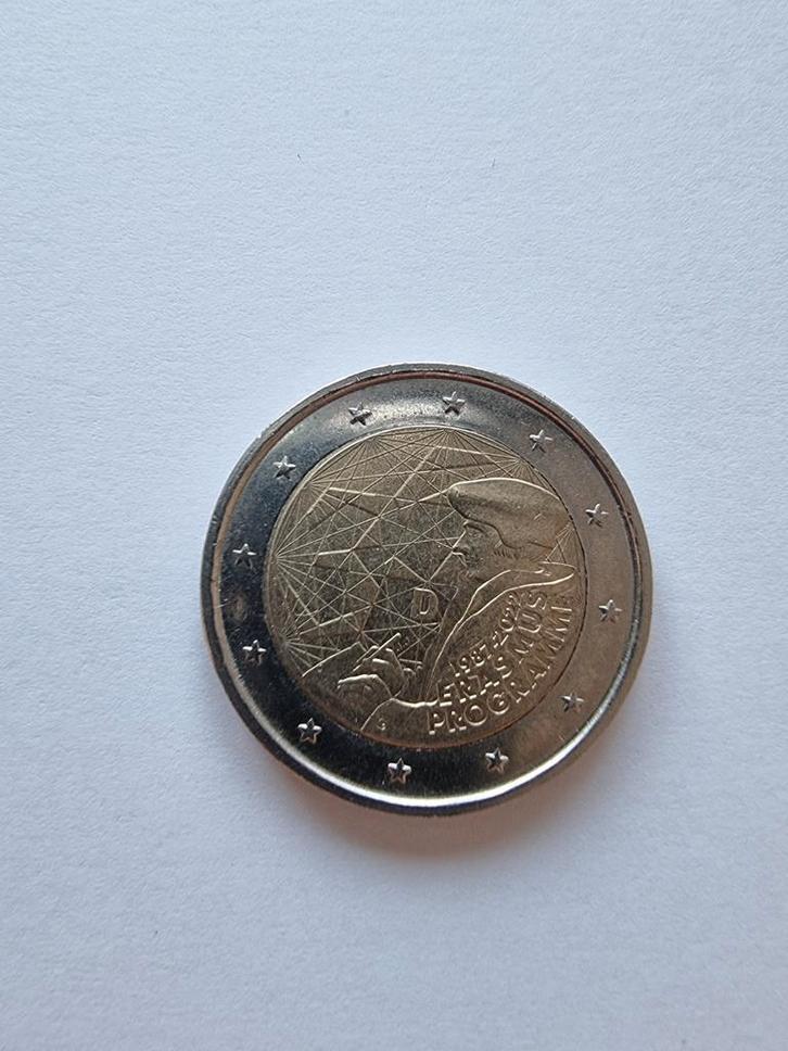 2 Euro Duitsland Erasmus Programma 1987-2017, Postzegels en Munten, Munten | Europa | Euromunten, Losse munt, 2 euro, Duitsland