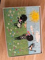 Vintage Puzzel - Kinderpuzzel, Gebruikt, Van hout, 4 tot 6 jaar, Meer dan 50 stukjes