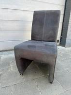 6 eetkamerstoelen antraciet, Huis en Inrichting, Stoelen, Ophalen, Gebruikt, Grijs
