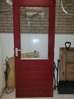 Merbau buitendeur, Ophalen, Gebruikt, 80 tot 100 cm, Buitendeur