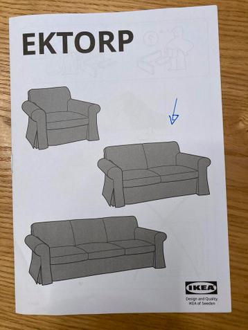 IKEA Ektorp hoes - Lichtgrijs, gestoomd! - afbeelding 2