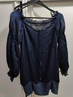 Patrizia pepe blouse Midnight Blue mt m-L blouson, Patrizia pepe, Blauw, Maat 42/44 (L), Ophalen of Verzenden