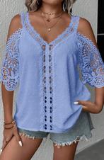 Top open Shoulder ** NIEUW **, Kleding | Dames, Grote Maten, Verzenden, Nieuw, Paars, Shirt of Top