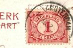 976769 Marken 1907 Gelopen met postzegel, Verzamelen, Ansichtkaarten | Nederland, Ophalen of Verzenden, Voor 1920, Gelopen, Noord-Holland