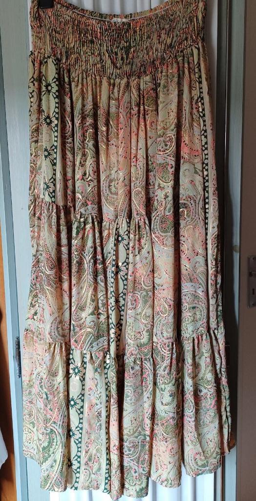 Dames Rok/ Lang, Kleding | Dames, Rokken, Zo goed als nieuw, Maat 38/40 (M), Overige kleuren, Onder de knie, Verzenden