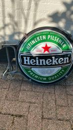 Lichtgevend Heineken uithangbord, Ophalen of Verzenden, Gebruikt, Reclamebord