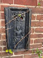 2 gietijzeren kachel deurtjes, Ophalen of Verzenden, Gebruikt