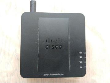Cisco SPA 112 2 ports ATA Phone adapter beschikbaar voor biedingen