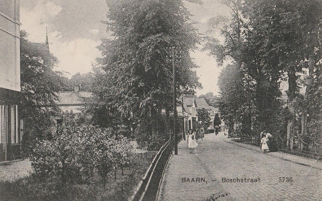 Baarn - 831 - twa : Boschstraat, Verzamelen, Ansichtkaarten | Nederland, Utrecht, Voor 1920, Verzenden