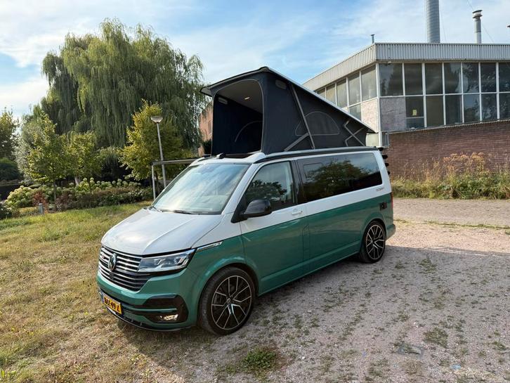 VW ocean t6.1  edeition 20 inch, Fietsendrager, weinig km, Caravans en Kamperen, Campers, Particulier, tot en met 4, Buscamper of Camperbus