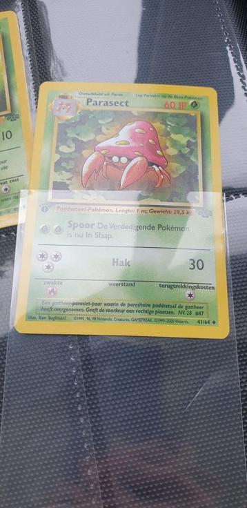 Parasect Jungle Set 1st Edition Jungle - Nederlands NM beschikbaar voor biedingen