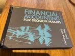 Financial Accounting for decision makers, Boeken, Studieboeken en Cursussen, Diverse auteurs, Ophalen of Verzenden, Beta, WO