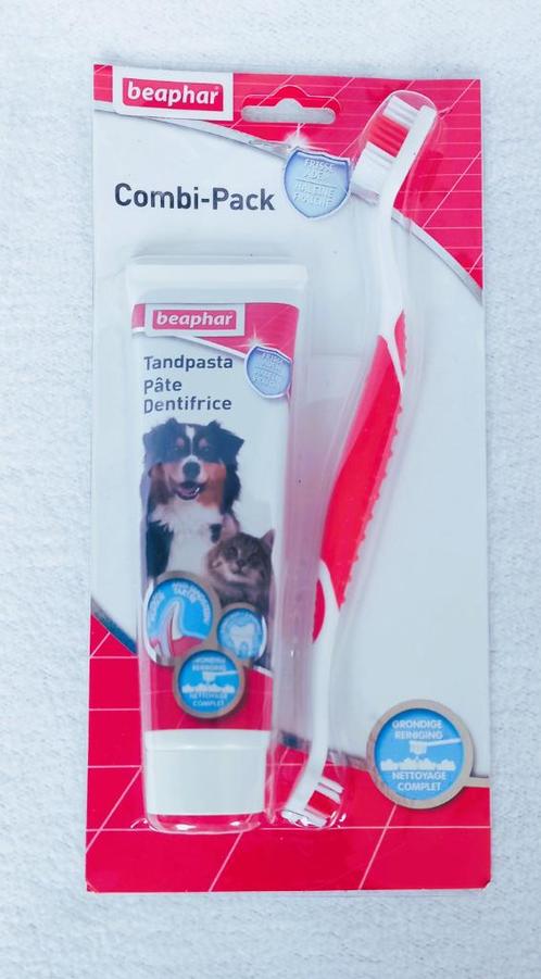 Beaphar Combi-pack Tandpasta + Tandenborstel voor honden, Dieren en Toebehoren, Honden-accessoires, Ophalen of Verzenden