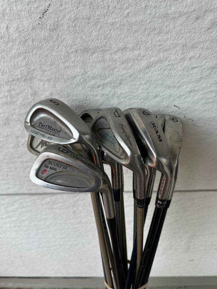 Clubs  Dames  € 5,00 per club, Sport en Fitness, Golf, Gebruikt, Club, Overige merken, Ophalen