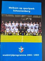 Telstar/Stormvogels - Sparta 2002/2003, Verzamelen, Ophalen of Verzenden, Zo goed als nieuw, Overige binnenlandse clubs, Boek of Tijdschrift