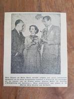 Prijzen voor acteurs Gary Cooper en Bette Davis (krant 1948), Verzamelen, Tijdschriften, Kranten en Knipsels, Ophalen of Verzenden