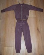 Terry vest en broek van Dilling 110/116 merinowol, Gebruikt, Meisje, Ophalen of Verzenden, Setje