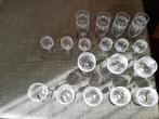 Glasservies 18-delig kristal, Antiek en Kunst, Antiek | Glas en Kristal, Ophalen