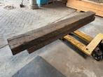 Gebruikte Spoorbielzen 2 stuks, Doe-het-zelf en Verbouw, Hout en Planken, Gebruikt, 250 tot 300 cm, 50 mm of meer, Balk