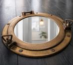 Titel
Messing scheepsraam / patrijspoort spiegel, Ophalen of Verzenden, Minder dan 50 cm