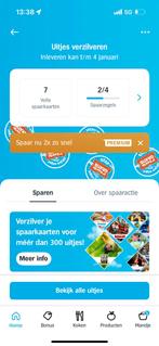 Ah spaarzegels, Albert Heijn, Ophalen