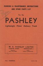 Handleiding Pashley Lightweight Motor Delivery Truck (1950), Verzenden