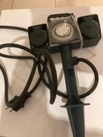 2 stopcontacten  voor buiten met timer, Gebruikt, Minder dan 50 watt, Overige typen, Ophalen of Verzenden