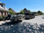 Plezierboot + trailer, Watersport en Boten, Ophalen of Verzenden, Zo goed als nieuw, Minder dan 10 pk, Polyester